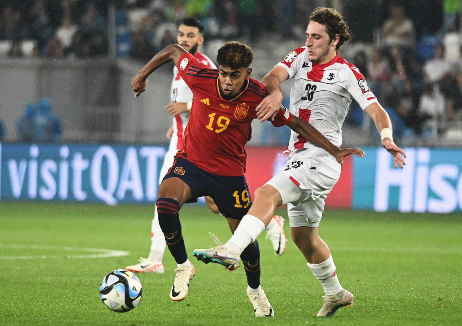 Espanha vence de goleada a equipe da Geórgia pelas eliminatórias da Euro;  confira - Jogada - Diário do Nordeste