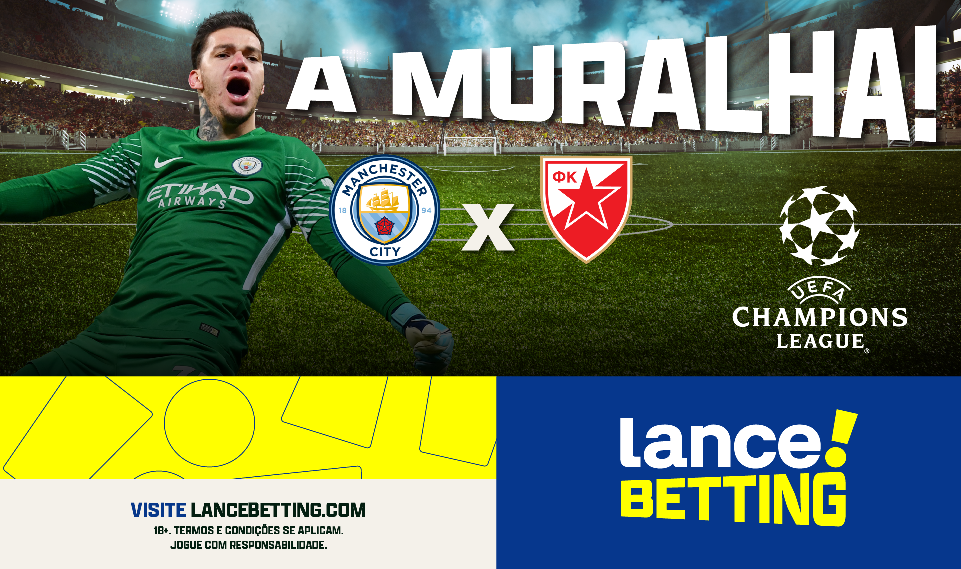 Champions League: Como foi o jogo Manchester City x Estrela Vermelha