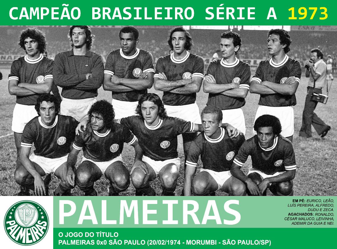 SE Palmeiras chega ao seu 7º título de Brasileirão e 11º titulo de  Campeonato Brasileiro. Antes que chamem de fax, eu cito o exemplo do  Liverpool que tem 19 Campeonatos Ingleses apesar