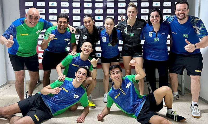 Tênis de mesa: equipes masculina e feminina do Brasil garantem  classificação aos Jogos Olímpicos - Lance!