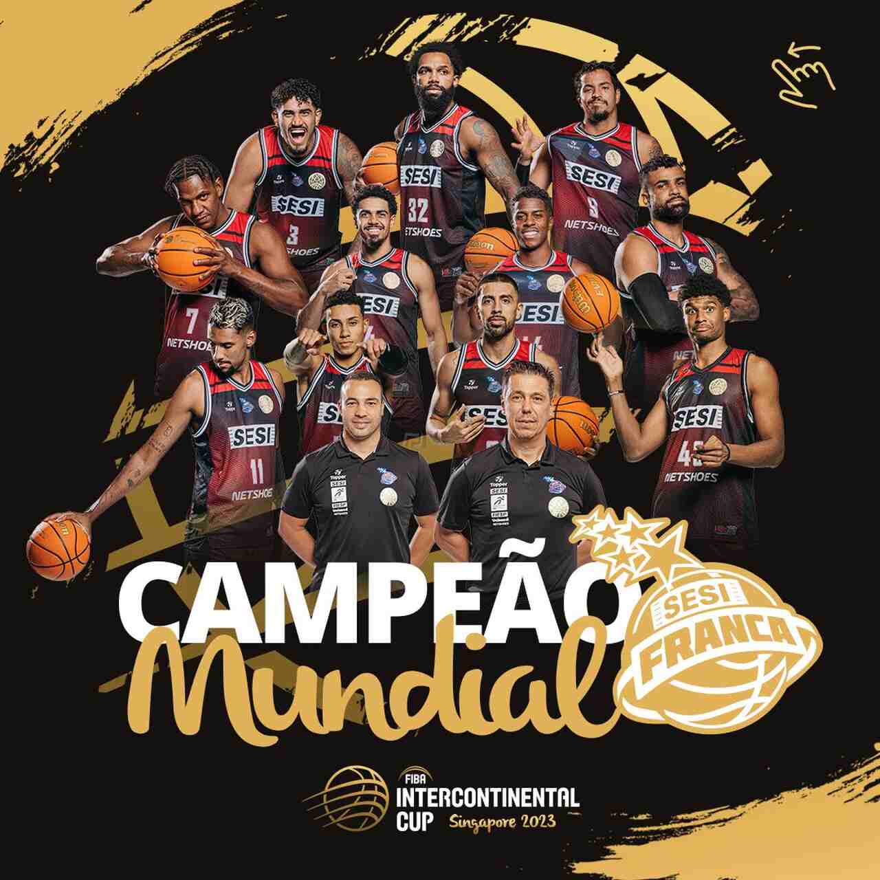 Clubes brasileiros campeões mundiais de basquete - Lance!