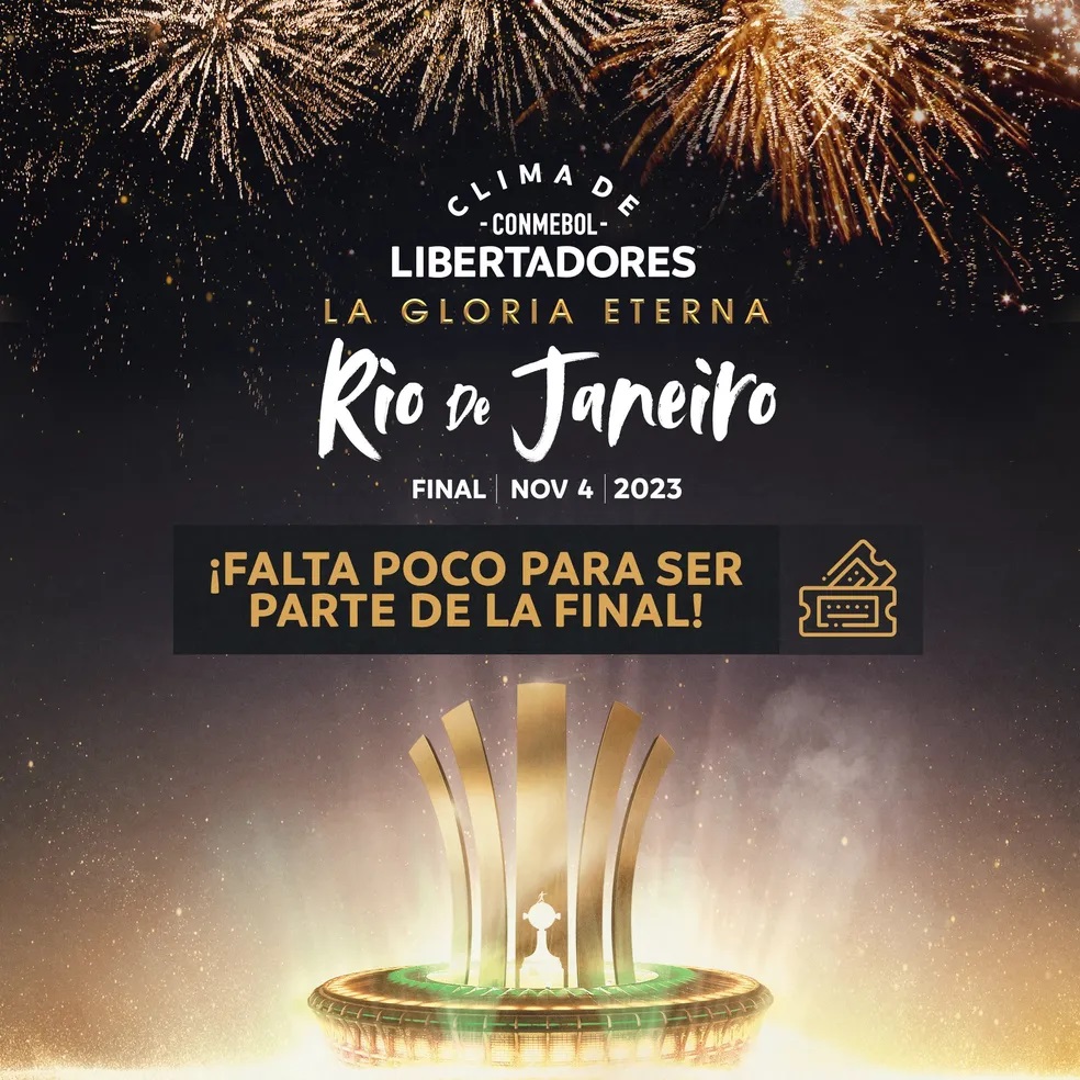 Ingresso para a FINAL da Libertadores 2023