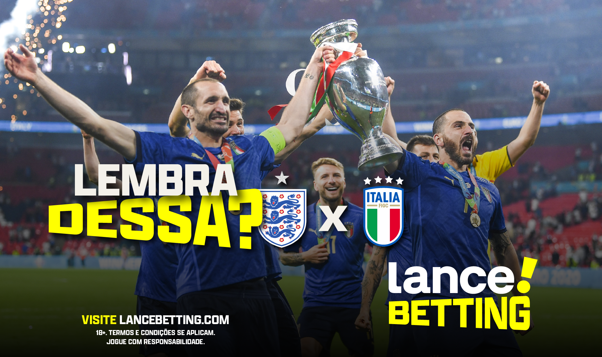 Itália 🆚 Inglaterra, Antevisão e dicas de betting da final do EURO 2020  🔥