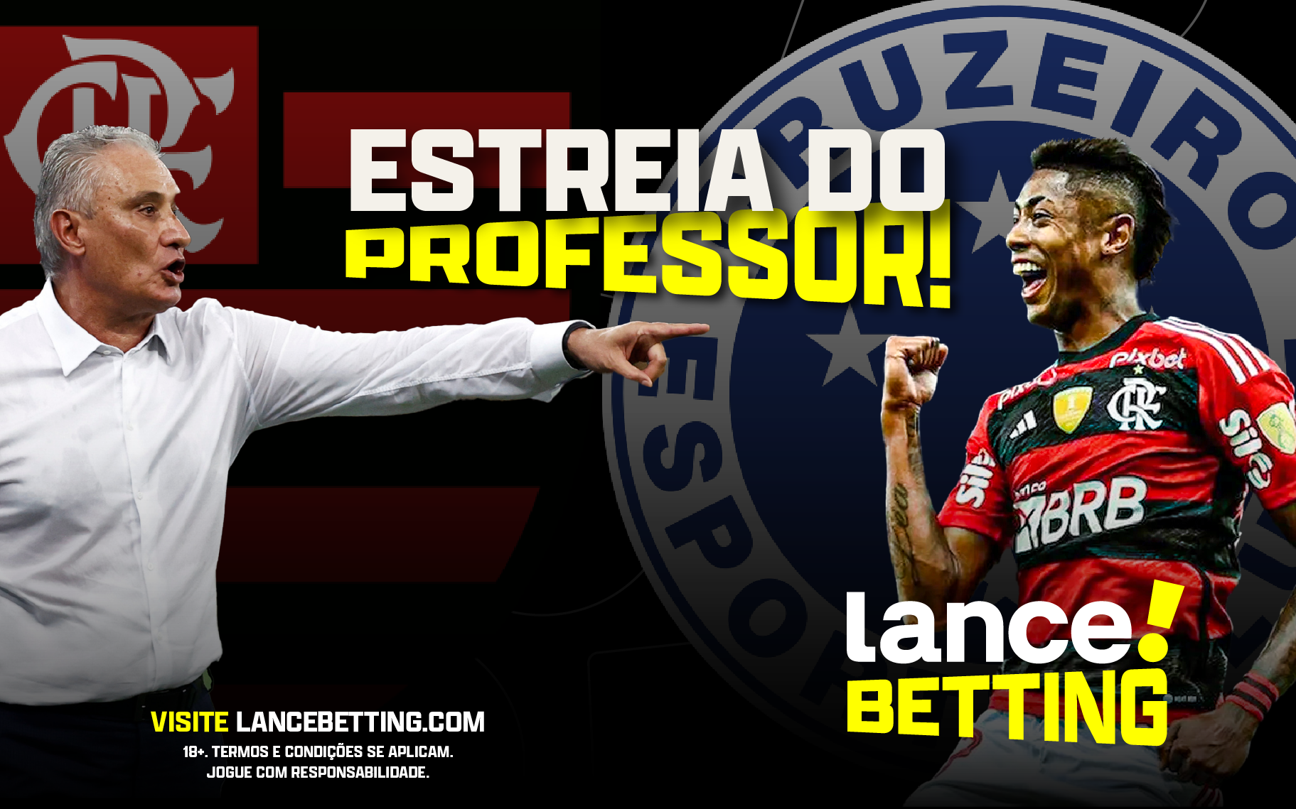 Na estreia de Tite, Flamengo vence e deixa Cruzeiro à beira do Z4