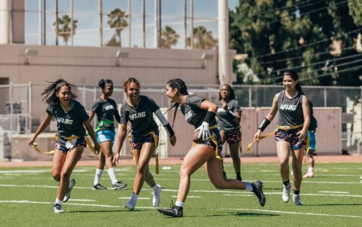 Flag-football, sabe o que é? Será uma de cinco modalidades introduzidos nos  Jogos Olímpicos de Los Angeles, em 2028