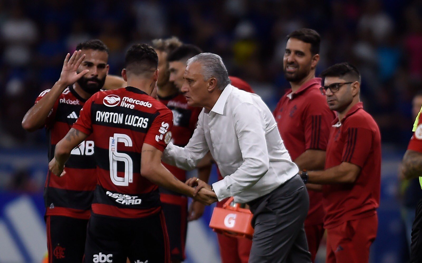 Que dupla! Wesley e - Clube de Regatas do Flamengo