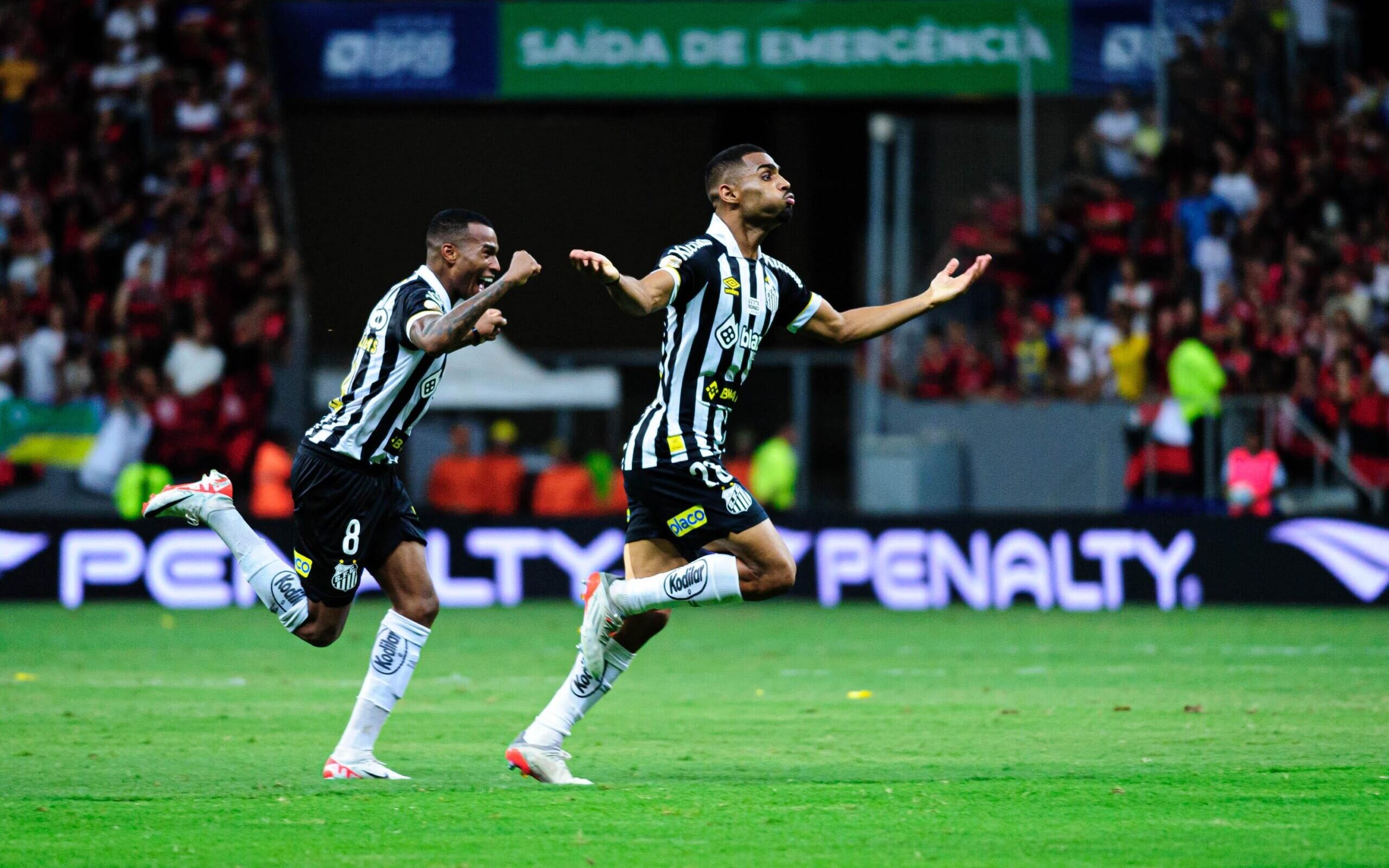 Flamengo e seus jogadores que se acham mais do que são, Gerson é expulso e  o Santos vence. LIVE 