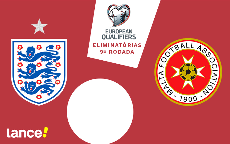 Inglaterra x Malta: Onde assistir, horário e prováveis escalações