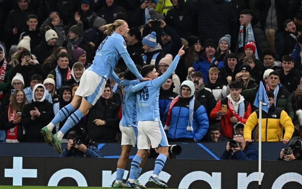 Manchester City 3 x 1 Estrela Vermelha  Liga dos Campeões: melhores  momentos