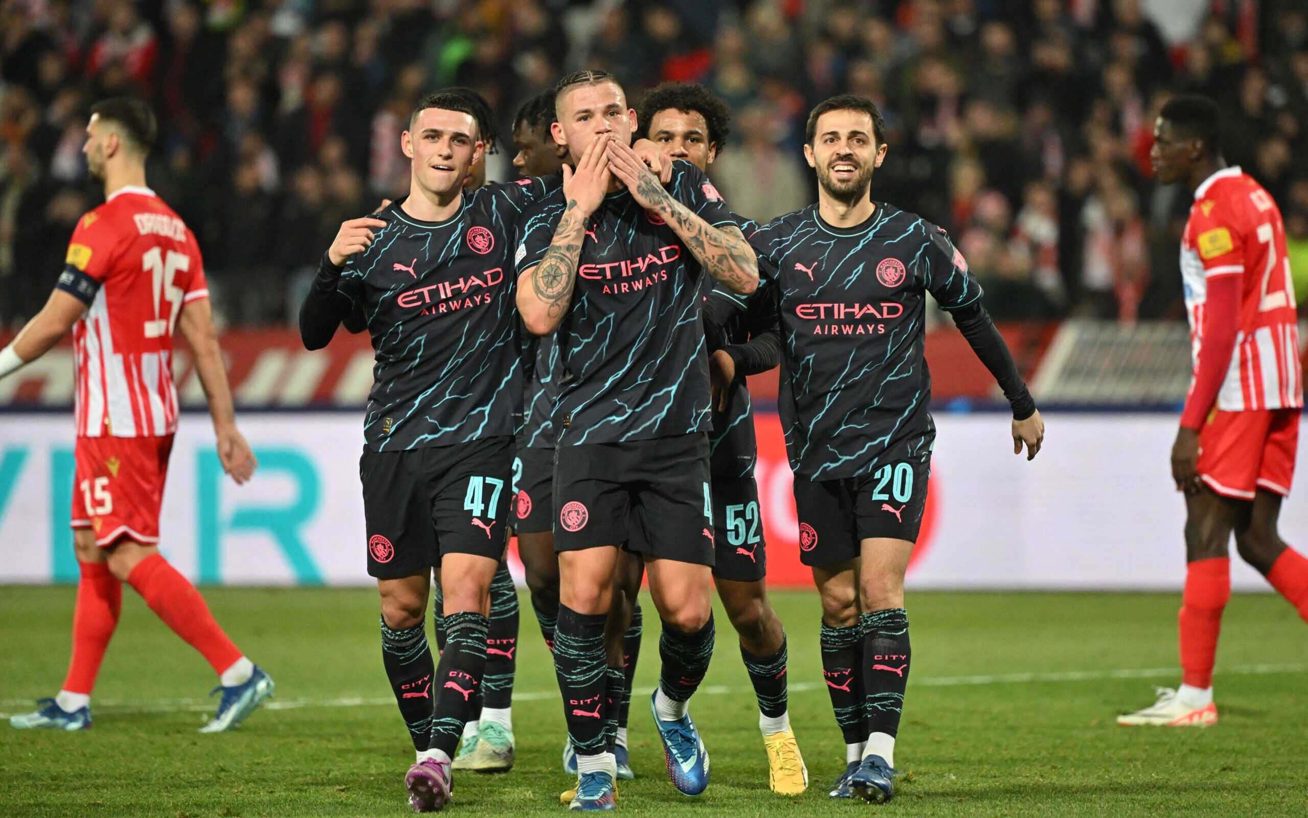 Manchester City x Estrela Vermelha na Champions: horário e onde assistir, liga dos campeões