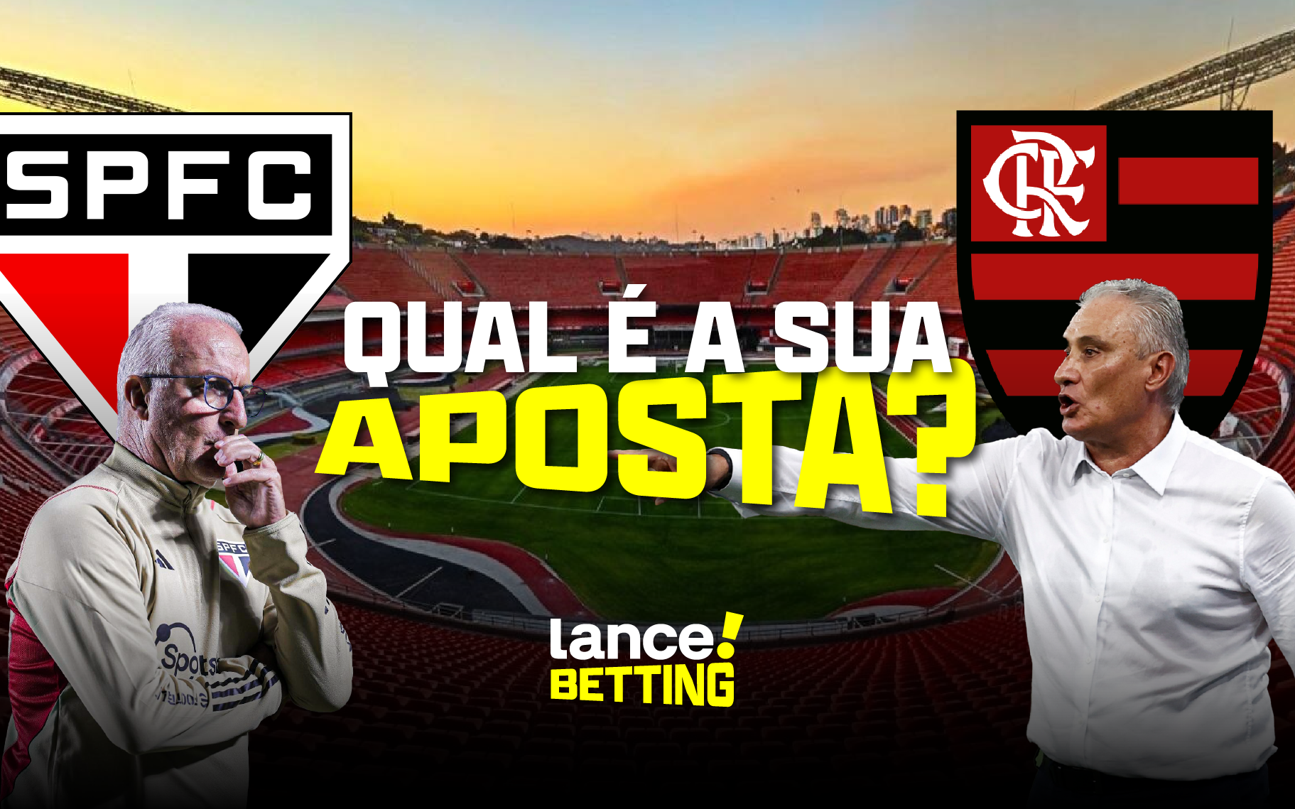 SÃO PAULO X FLAMENGO AO VIVO - 38ª RODADA - BRASILEIRÃO 2023