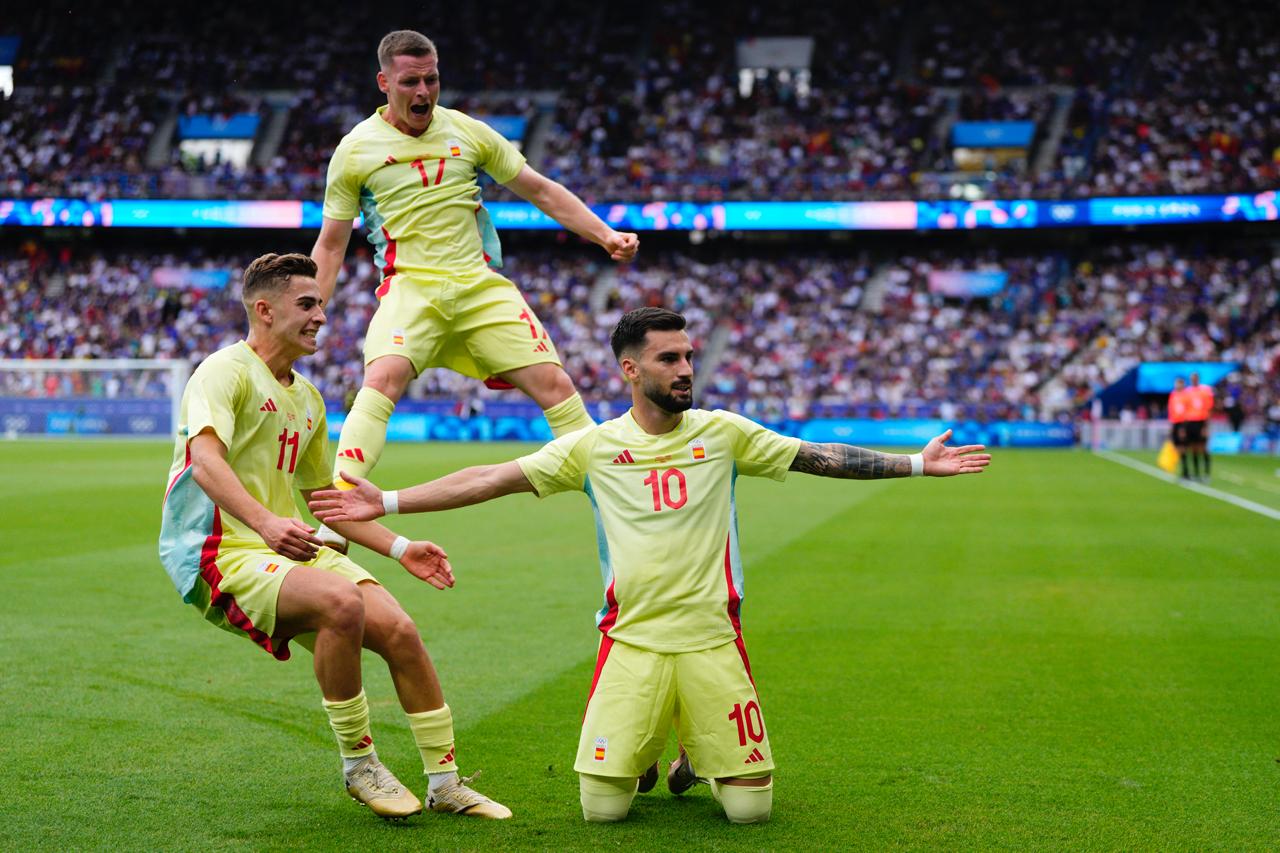 Olimpíadas: França x Espanha (Foto: Reprodução/@SEFutbol)