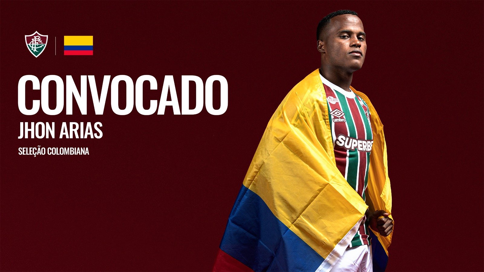 Jhon Arias Fluminense Colômbia