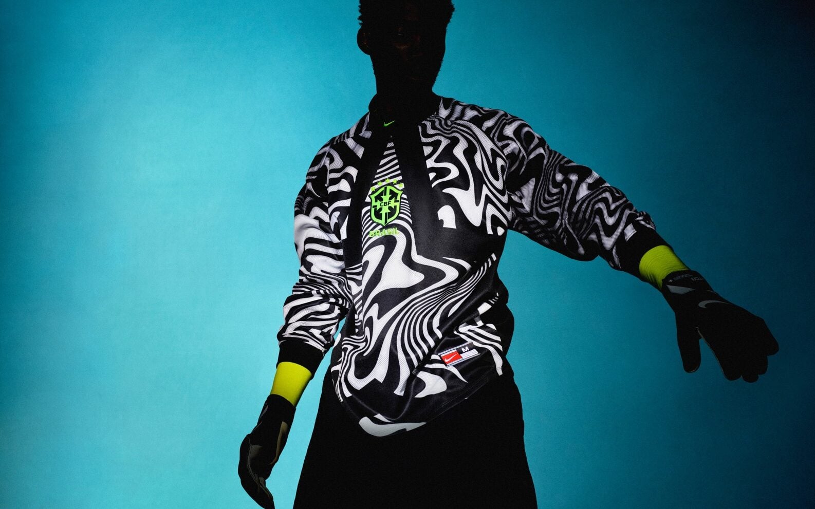 【2026W杯イヤー応援！】NIKE ブラジルカラー 総柄シャツ XL Seleção Brasileira lança camisa com alusão ao calçadão de Copacabana