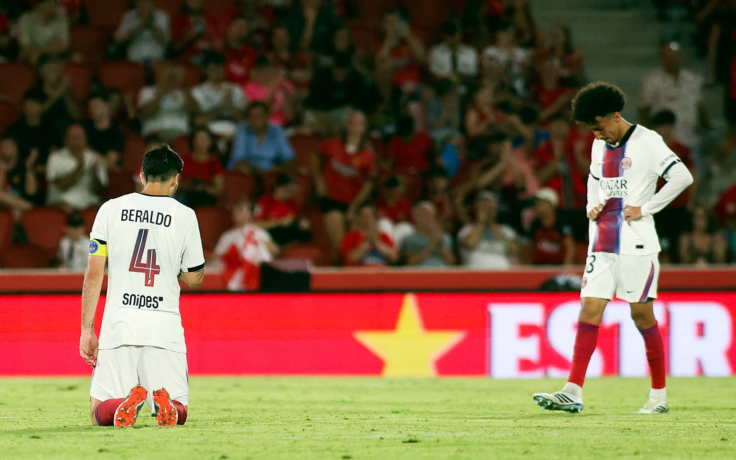 Imagem ilustrativa sobre Vexame em Mallorca: PSG de reservas é goleado e vira piada na internet em primeiro amistoso da temporada